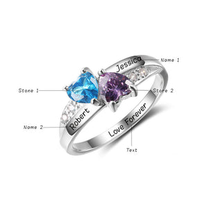 Customized Engagement Promise Ring