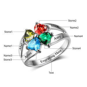 Customized Family Ring