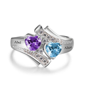 Customized Engagement Promise Ring