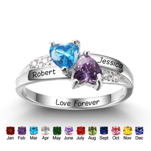 Customized Engagement Promise Ring