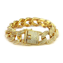 Men's Iced Out Diamond Cuban Bracelet